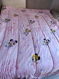 Trapunta invernale Bimba Minnie a double face