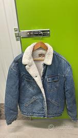 Giacca Rifle vintage sherpa XL denim mod 4290