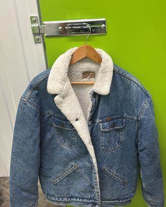 Giacca Rifle vintage sherpa XL denim mod 4290