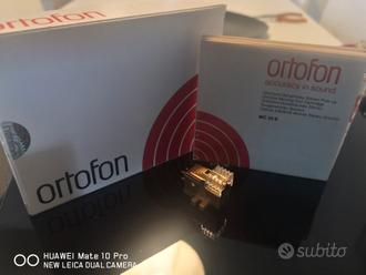 ortofon mc 20 super (  30 ore) testina giradischi  			