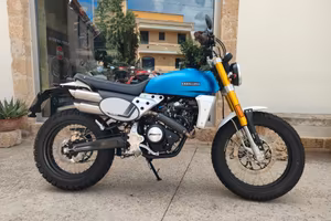 Fantic Motor Caballero 125 Scrambler Blu MY 2023