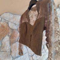 camicia in pizzo taglia 42 firmata Sorelle Rasta '