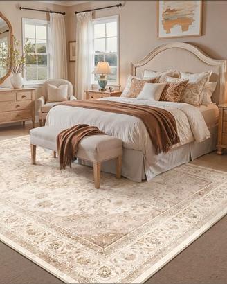 Tappeto Salotto 200x300cm Vintage Beige