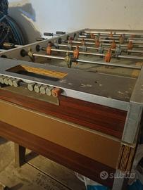 Calciobalilla vintage grande e robusto - 148x43x90