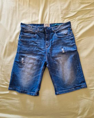Bermuda Jeans DNM Deluxe Uomo Taglia 48