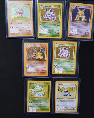 Pokémon mancoliste set base