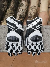 guanti moto L spidi in pelle sport motori