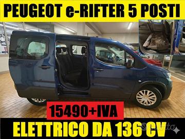 PEUGEOT e-Rifter 5 POSTI ELETTRICO A PIANALE UNI