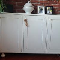 servant lego massello laccata bianca