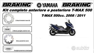 KIT DISCHI BRAKING TMAX 500 T MAX 500 2008>2011