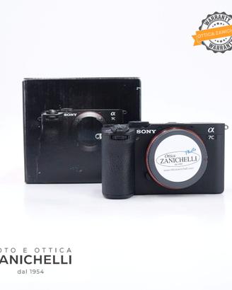 Sony A7C II Body Black 3000 Scatti Usato (G873)