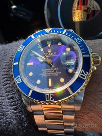 Rolex Submariner 16613 purple dial