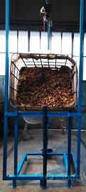 Attrezzatura per alimentazione cippato