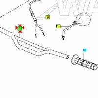 Manubrio Yamaha DT 50 1D4F61110000