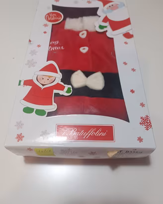 vestito babbo natale bambina 