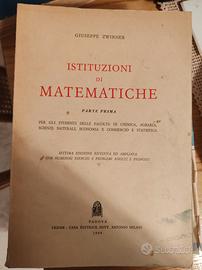 Istituzioni di matematiche Zwirner