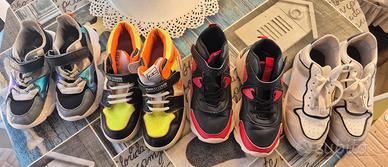 Lotto 4 paia di scarpe 