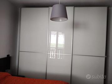 Camera da letto matrimoniale Pianca rovere scuro