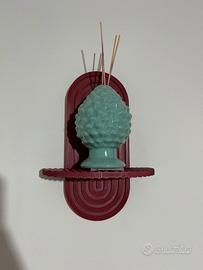 Mensola portaoggetti da parete – design ad arco