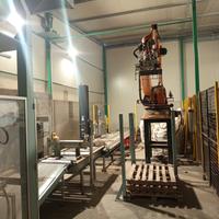 insaccatrice pallettizzatore robot kuka