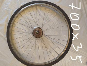 Ruota posteriore bicicletta