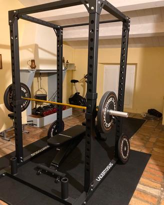 Home Gym Completa Lacertosus - Rack, Panca, Pesi
