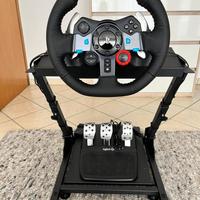 Volante Ligitech G29 per PS5/PS4 e PC con supporto