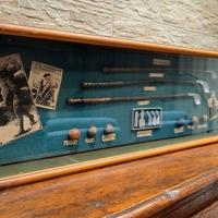 quadro immagini gioco golf in legno