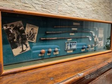 quadro immagini gioco golf in legno