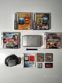 Nientendo DS Far Grigio + 8 giochi + R4