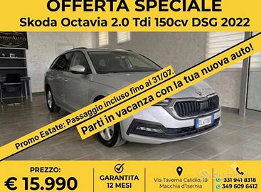 Skoda Octavia 2.0 TDI EVO SCR 150 CV DSG Wagon Exe