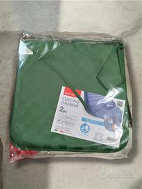 Set 2 cuscini per sedia GEMITEX "Damina" verde