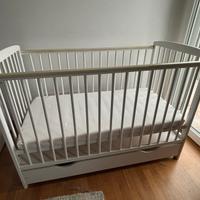 Culla Lettino Legno bianco