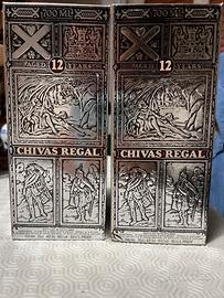 2 Bottiglie Whisky Chivas Regal sigillate