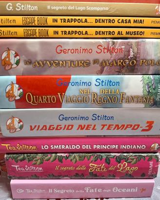 libri Geronimo Stilton e Tea Stilton
