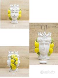 Diffusore ambiente Claraluna Testa di Moro Gialla