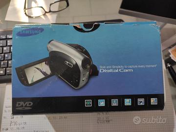 Videocamera Samsung Digital Cam DVD -Completa