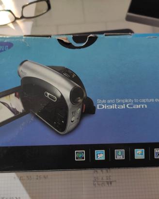 Videocamera Samsung Digital Cam DVD -Completa