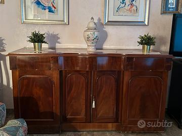 Servante in legno, stile vittoriano