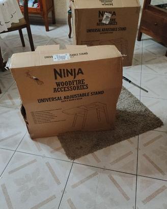 Ninja woodfire supporto regolabile e tavolino