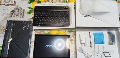 Tablet android con accessori