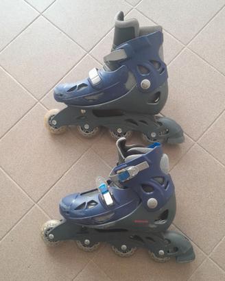 Pattini Biemme in linea regolabili da 37 a 40