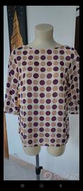 Blusa maniche tre quarti 