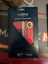 ram ddr4 16gb (8x2) 3600mhz crucial ballistix