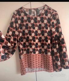 Blusa a fiori
