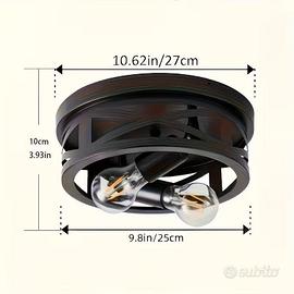 Coppia Di plafoniere moderne