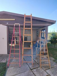 3 scale da lavoro (legno e metallo)