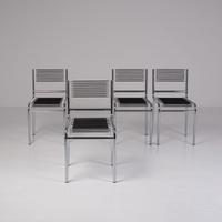 Set di 4 Sedie Sandows di René Herbst
