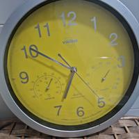 Orologio da muro con termometro e igrometro