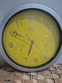 Orologio da muro con termometro e igrometro